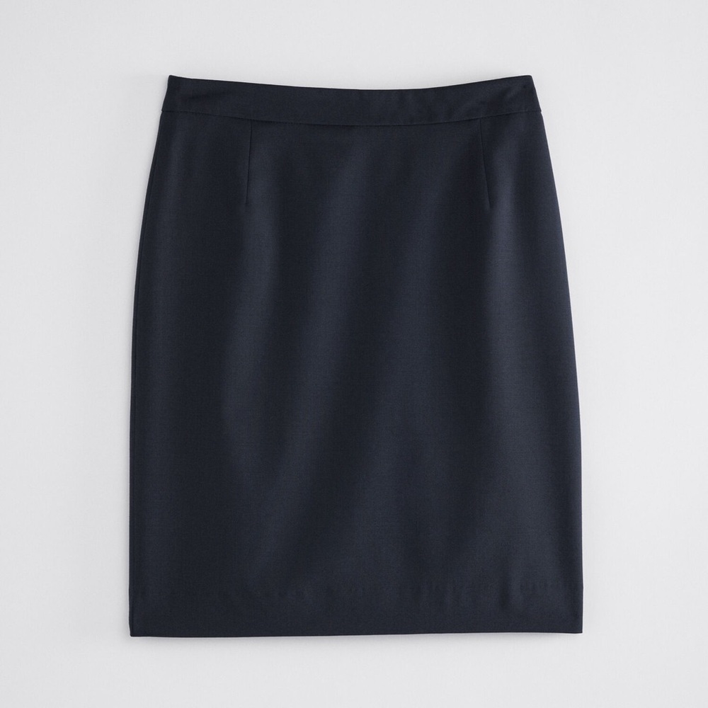 Flippa K Jersey Pencil Skirt Medium Black